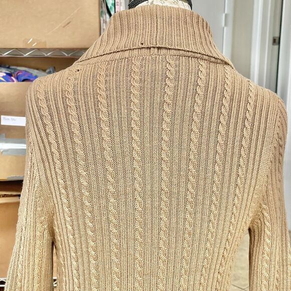 Ann Taylor Womens Sweater Medium Cardigan Grannycore Light Academia Long Sleeve - Picture 16 of 16